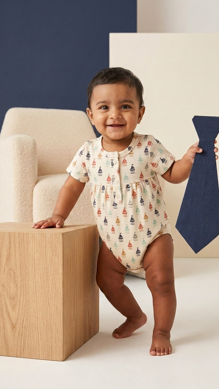 Sailboat Print Bodysuit