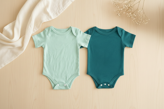 Mint & Teal Baby Bodysuit Bundle
